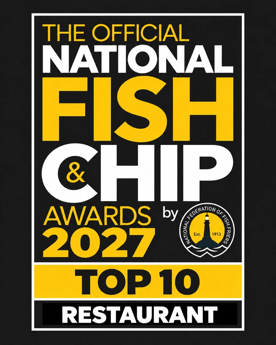 The official National Fish & Chip Awards 2027: Top 10 Restaurant